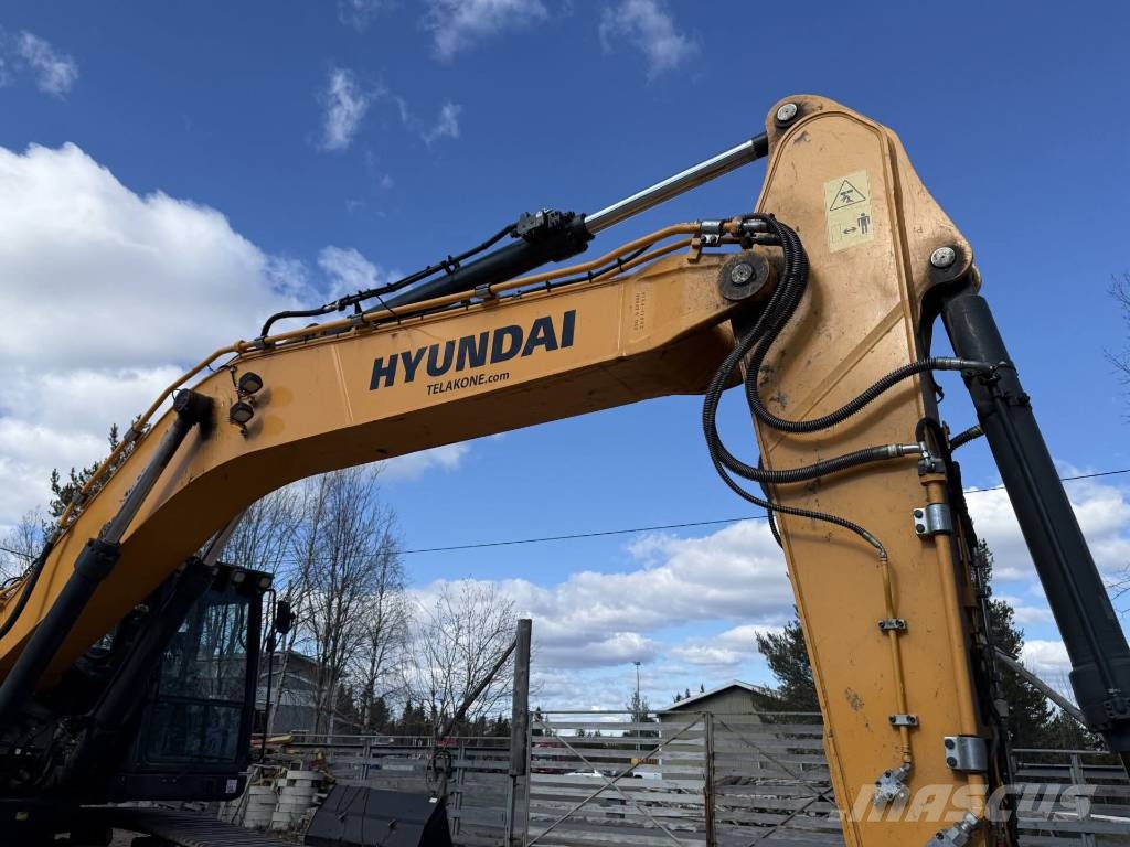 Hyundai HX 330 L Kāpurķēžu ekskavatori