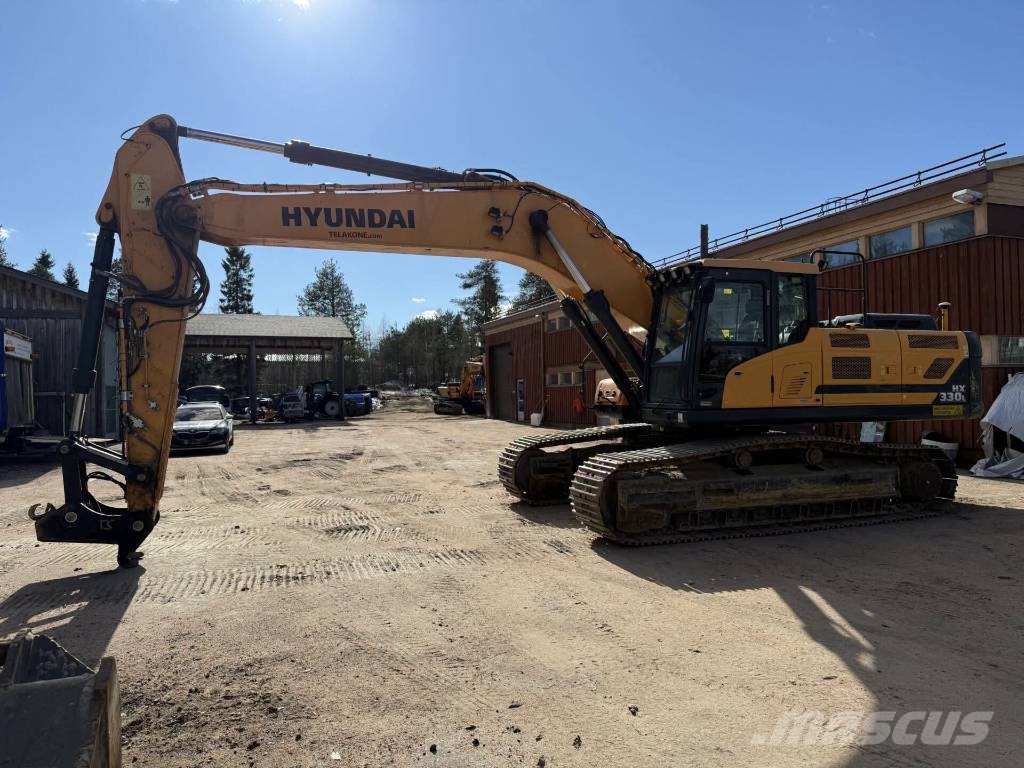Hyundai HX 330 L Kāpurķēžu ekskavatori