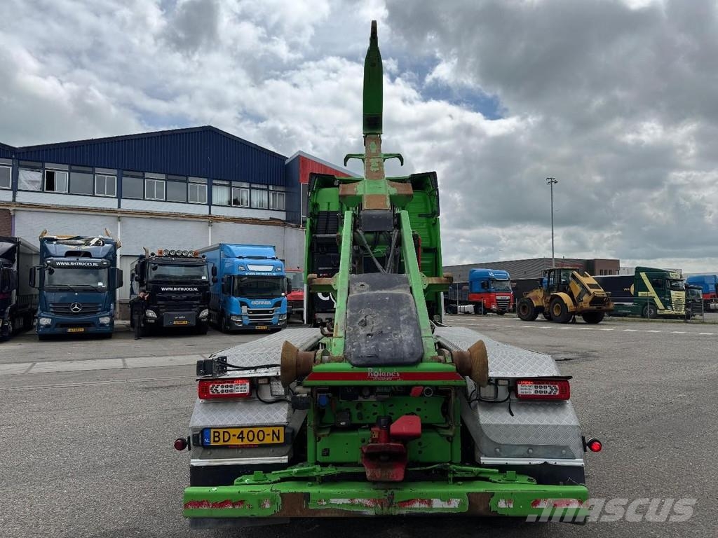 Volvo FH 16.550 8X2 EURO 6 + HIAB HOOKLIFT 20 TON شاحنات الرافعات الخطافية