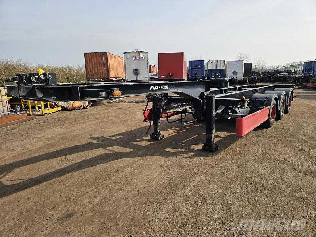 Fliegl SDS 350/ LOWLOADER 20 FOOT CONTAINER CHASSIS / BPW نصف مقطورات حاويات