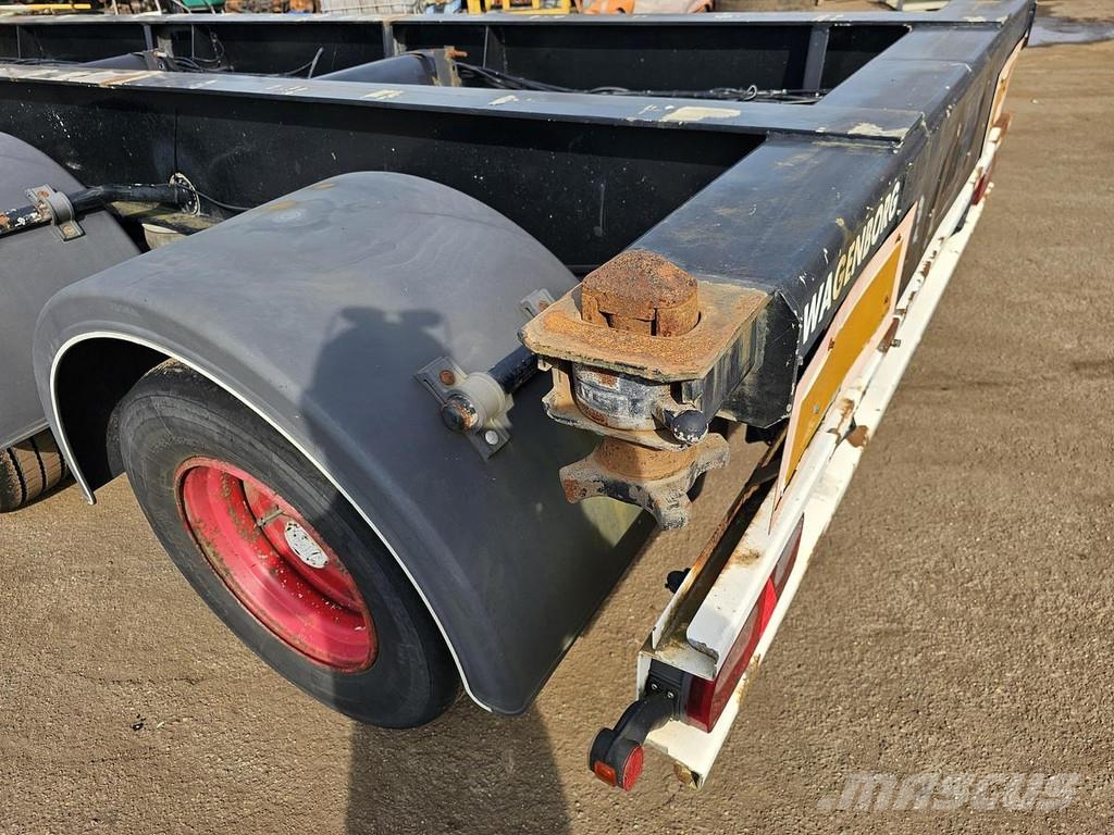 Fliegl SDS 350/ LOWLOADER 20 FOOT CONTAINER CHASSIS / BPW نصف مقطورات حاويات