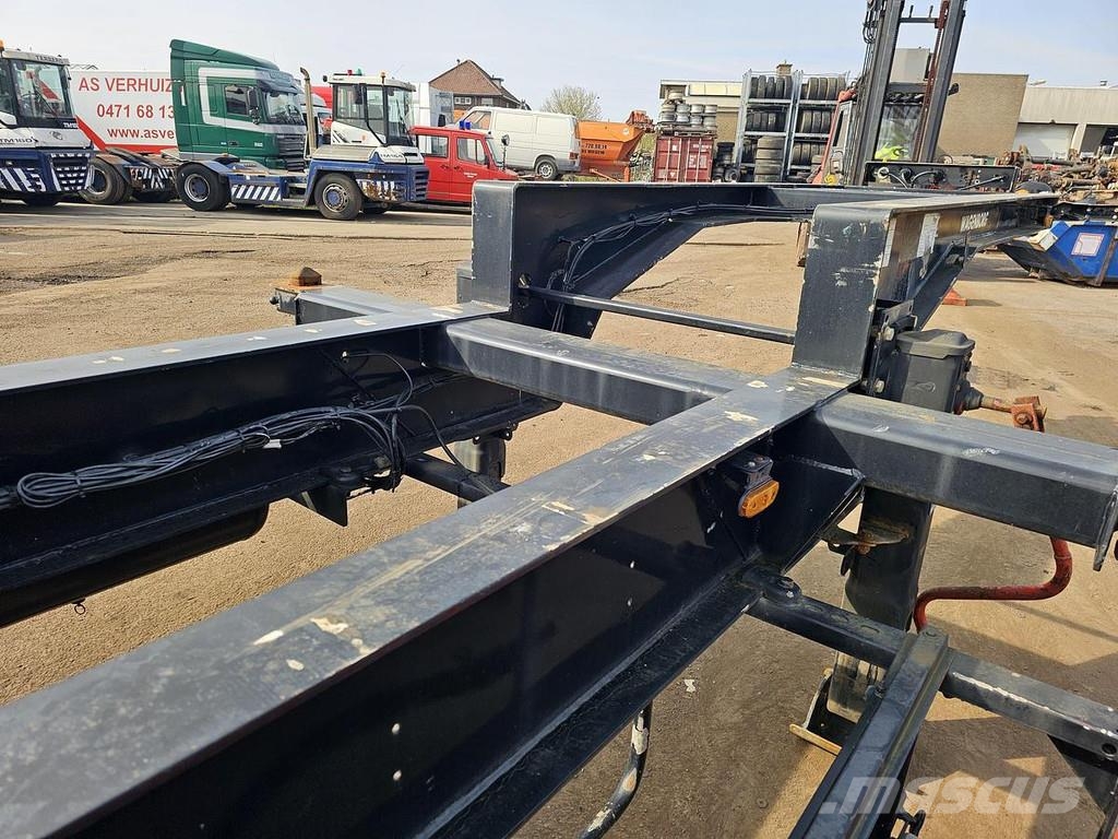 Fliegl SDS 350/ LOWLOADER 20 FOOT CONTAINER CHASSIS / BPW نصف مقطورات حاويات