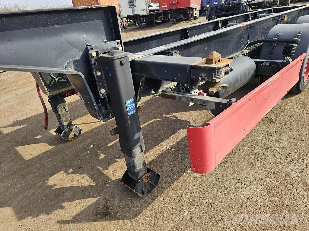 Fliegl SDS 350/ LOWLOADER 20 FOOT CONTAINER CHASSIS / BPW نصف مقطورات حاويات