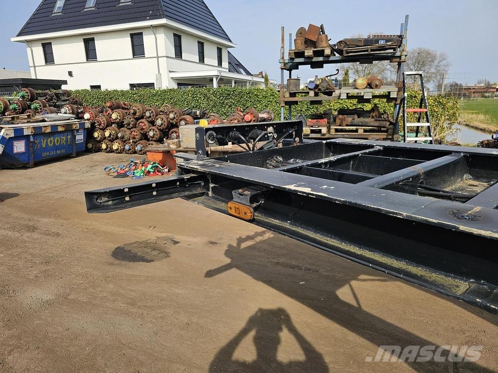 Fliegl SDS 350/ LOWLOADER 20 FOOT CONTAINER CHASSIS / BPW نصف مقطورات حاويات