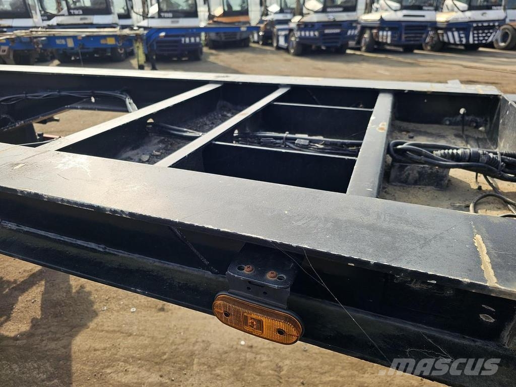 Fliegl SDS 350/ LOWLOADER 20 FOOT CONTAINER CHASSIS / BPW نصف مقطورات حاويات