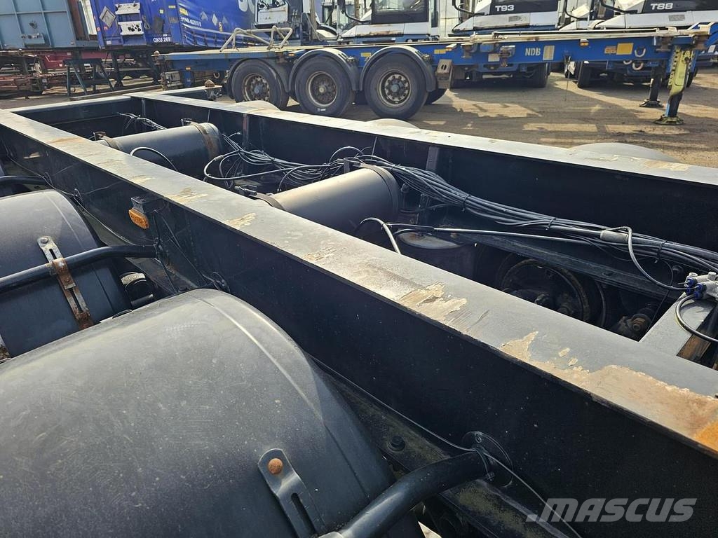 Fliegl SDS 350/ LOWLOADER 20 FOOT CONTAINER CHASSIS / BPW نصف مقطورات حاويات