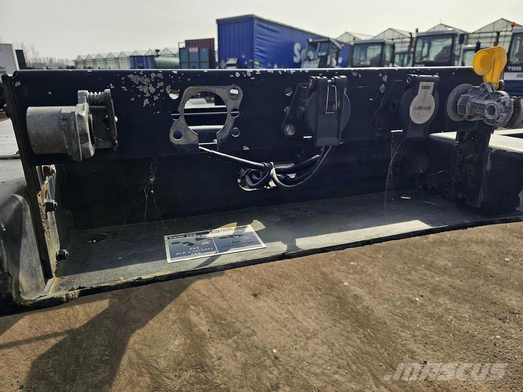 Fliegl SDS 350/ LOWLOADER 20 FOOT CONTAINER CHASSIS / BPW نصف مقطورات حاويات