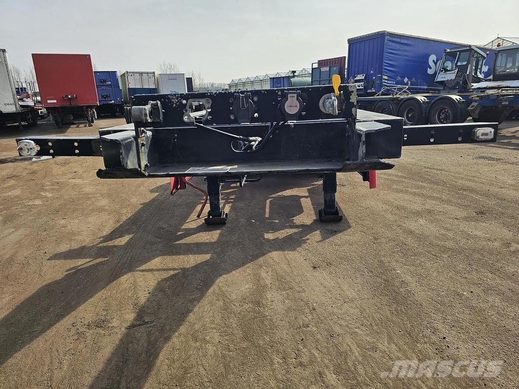 Fliegl SDS 350/ LOWLOADER 20 FOOT CONTAINER CHASSIS / BPW نصف مقطورات حاويات