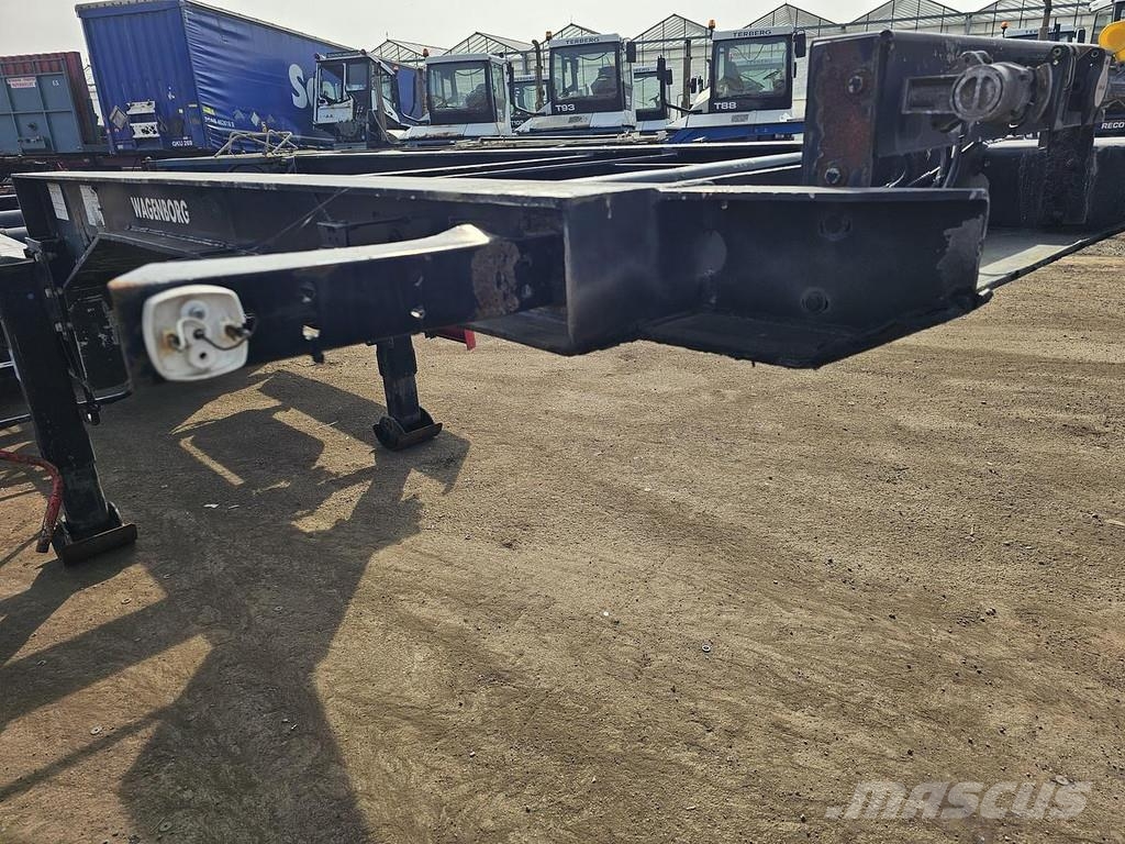 Fliegl SDS 350/ LOWLOADER 20 FOOT CONTAINER CHASSIS / BPW نصف مقطورات حاويات