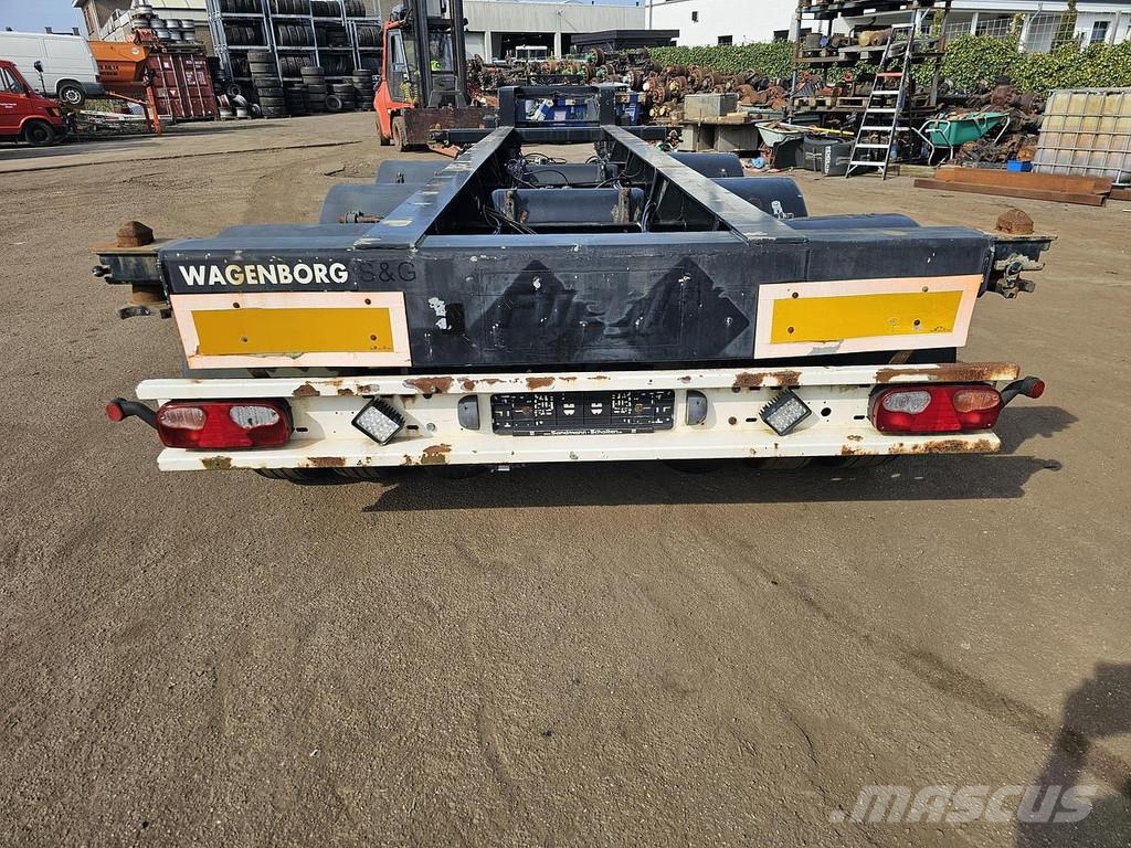 Fliegl SDS 350/ LOWLOADER 20 FOOT CONTAINER CHASSIS / BPW نصف مقطورات حاويات