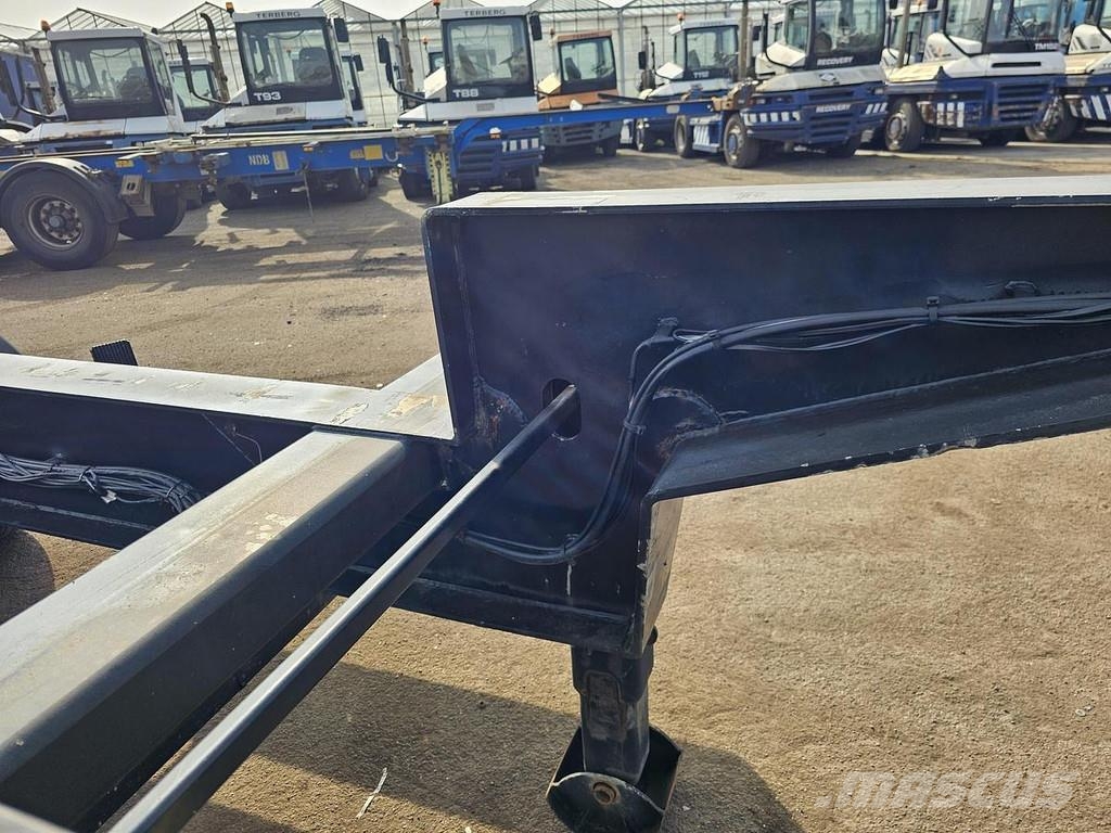 Fliegl SDS 350/ LOWLOADER 20 FOOT CONTAINER CHASSIS / BPW نصف مقطورات حاويات
