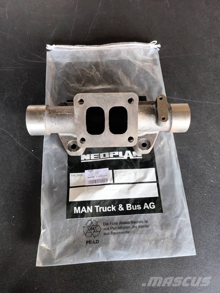 MAN EXHAUST ELBOW 51.08102-0634 Motorer