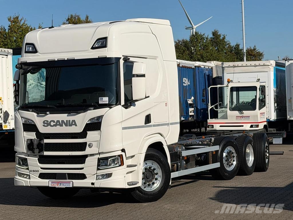 Scania G500 8x2*6 Chassis Retarder Full Air Euro 6D Alcoa キャブ付きシャーシ
