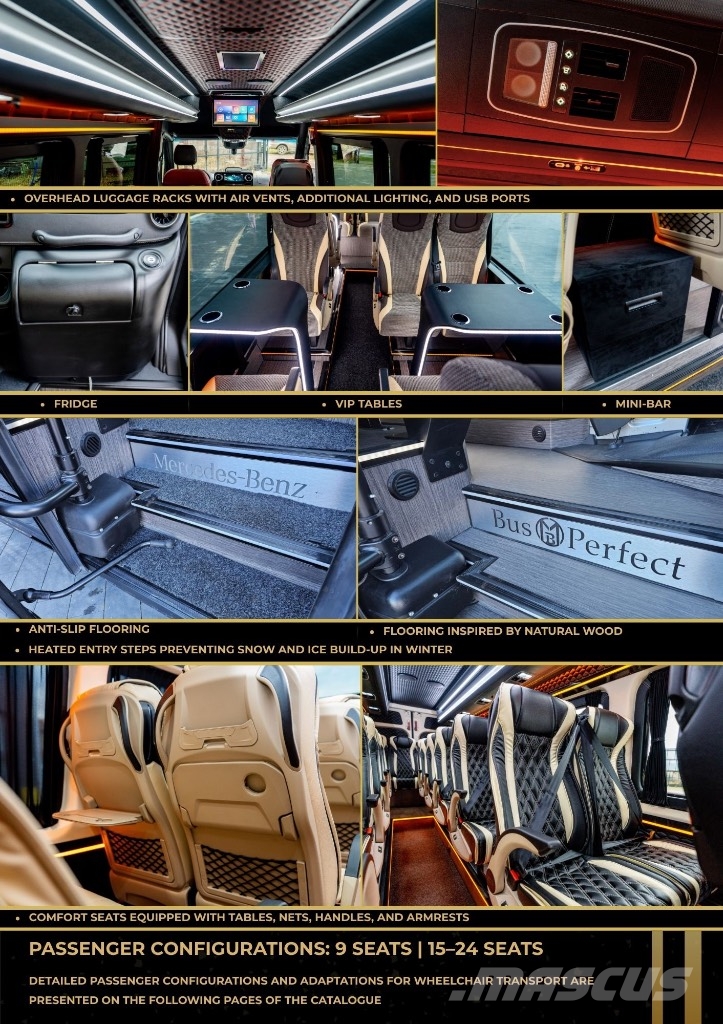 Mercedes-Benz Sprinter 519  - MB BUSPERFECT - LUXURY BUS Autobuses interurbano