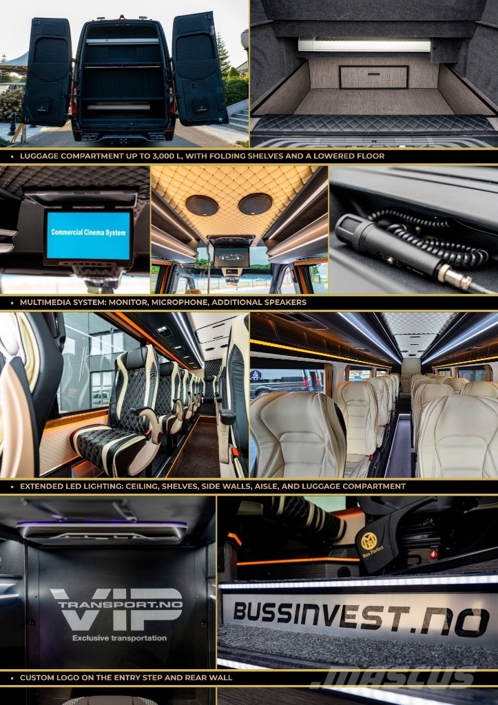 Mercedes-Benz Sprinter 519  - MB BUSPERFECT - LUXURY BUS Autobuses interurbano