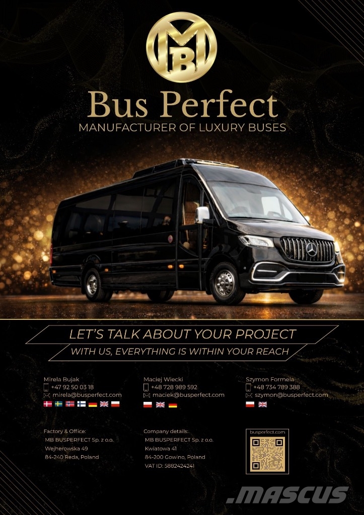 Mercedes-Benz Sprinter 519  - MB BUSPERFECT - LUXURY BUS Autobuses interurbano