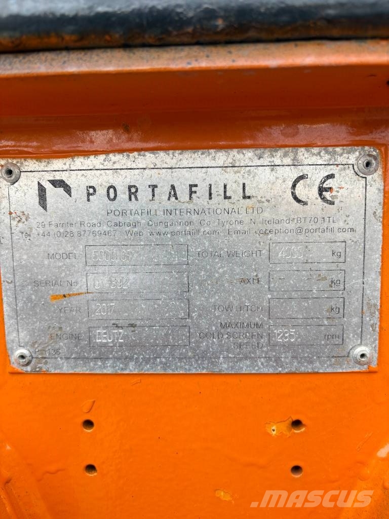 Portafill 5000 CT Mobiele zeefinstallaties