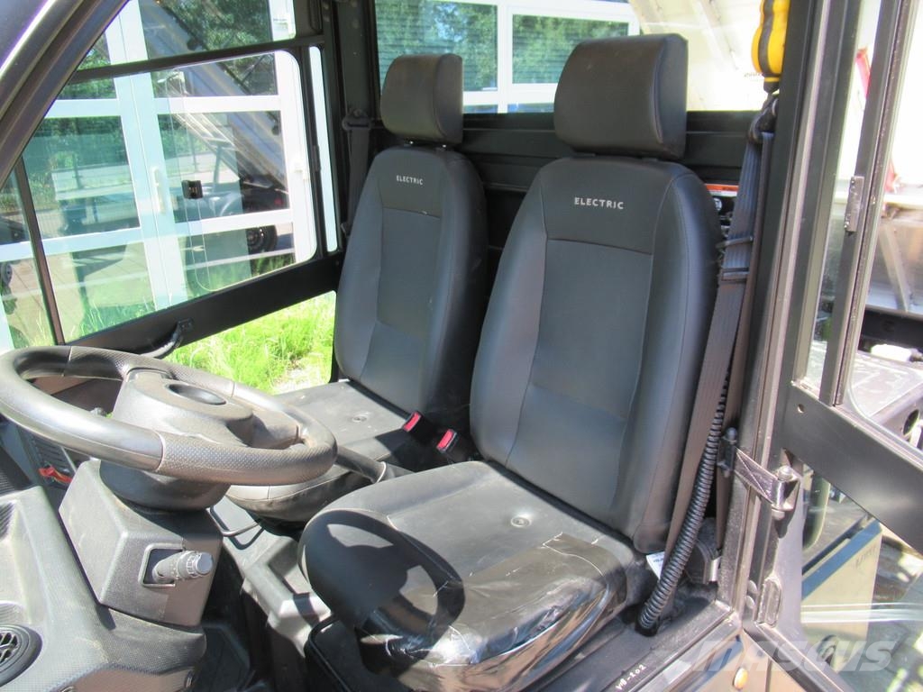 Goupil G4 48V Kipper - Tipper Hoge hekken ( nwe. Accu's + Väikekallurid