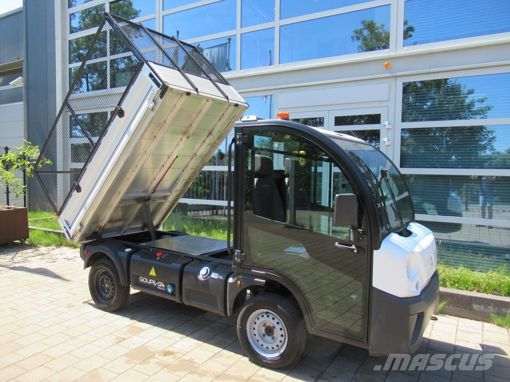 Goupil G4 48V Kipper - Tipper Hoge hekken ( nwe. Accu's + Väikekallurid