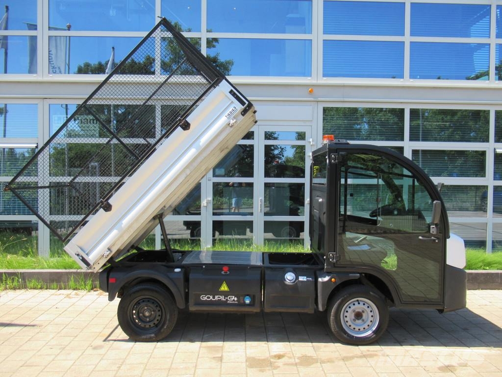 Goupil G4 48V Kipper - Tipper Hoge hekken ( nwe. Accu's + Väikekallurid