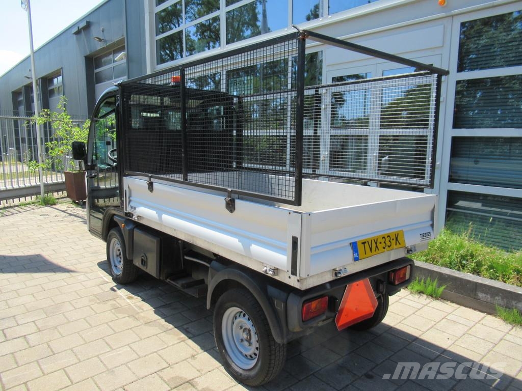 Goupil G4 48V Kipper - Tipper Hoge hekken ( nwe. Accu's + Väikekallurid