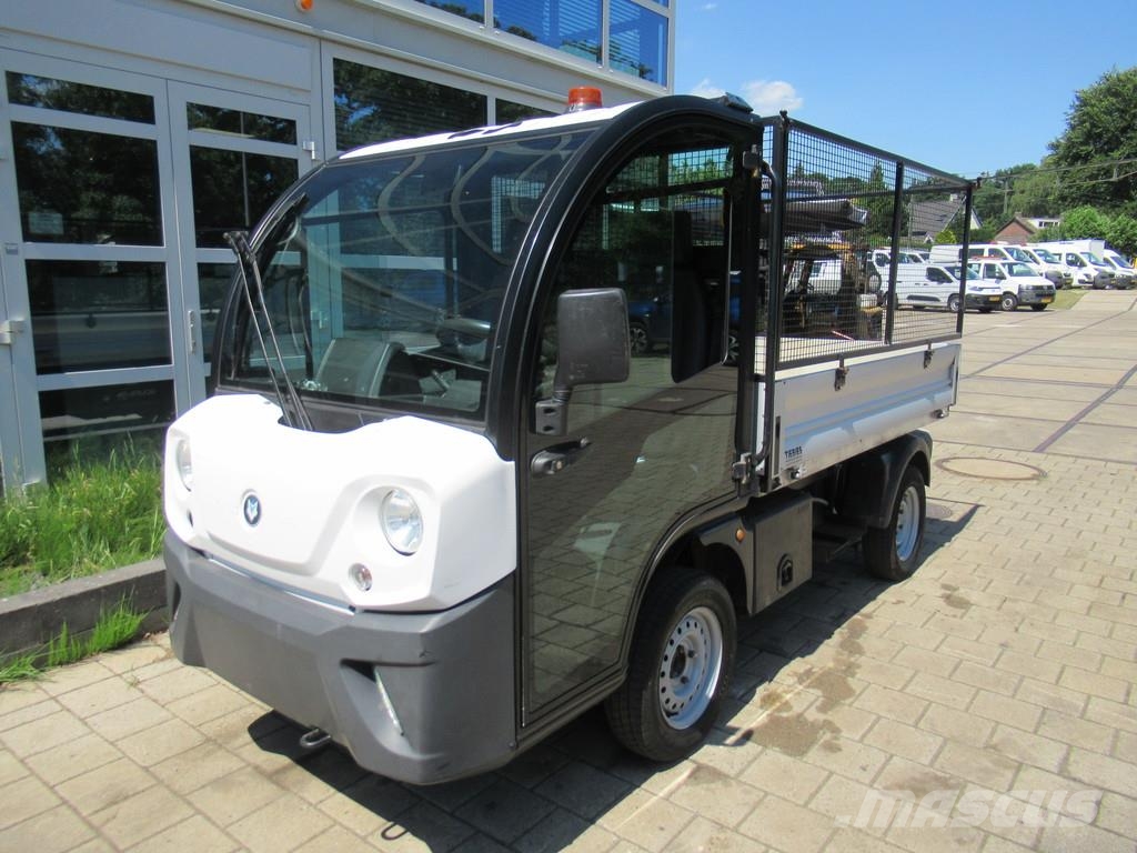 Goupil G4 48V Kipper - Tipper Hoge hekken ( nwe. Accu's + Väikekallurid