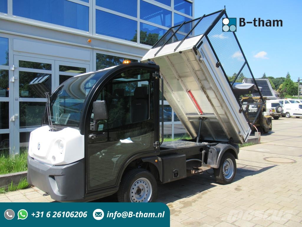Goupil G4 48V Kipper - Tipper Hoge hekken ( nwe. Accu's + Väikekallurid