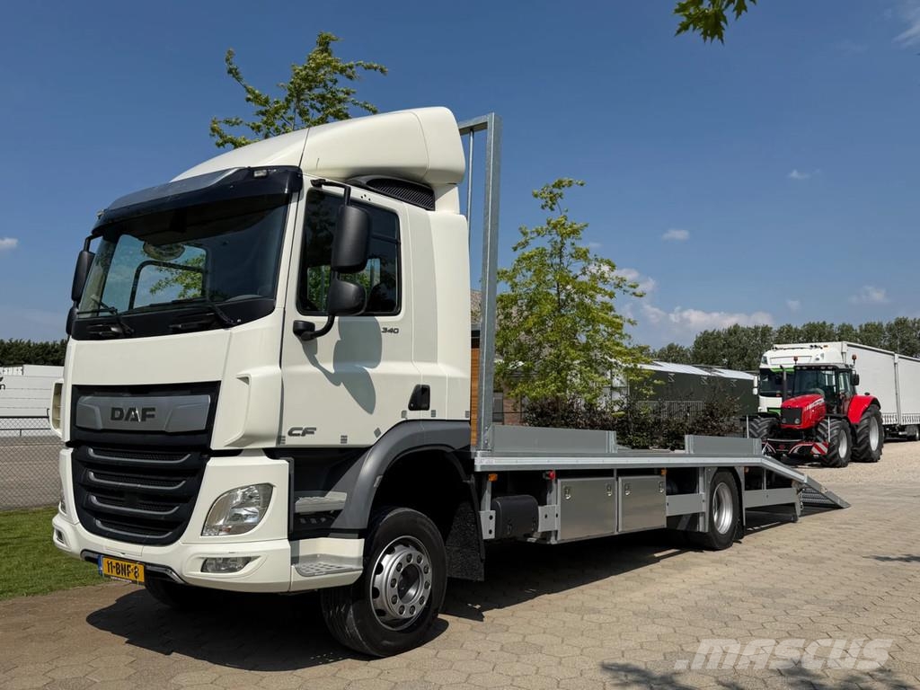 DAF CF 340 CF340.19 EURO6 OPRIJWAGEN. Autotransporter