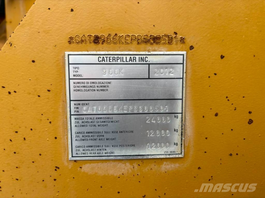 CAT 966K Wielladers