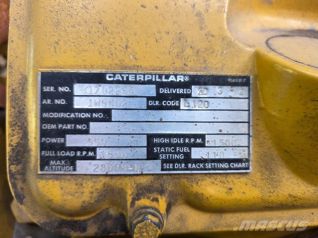 CAT 3412 Transportation - Others