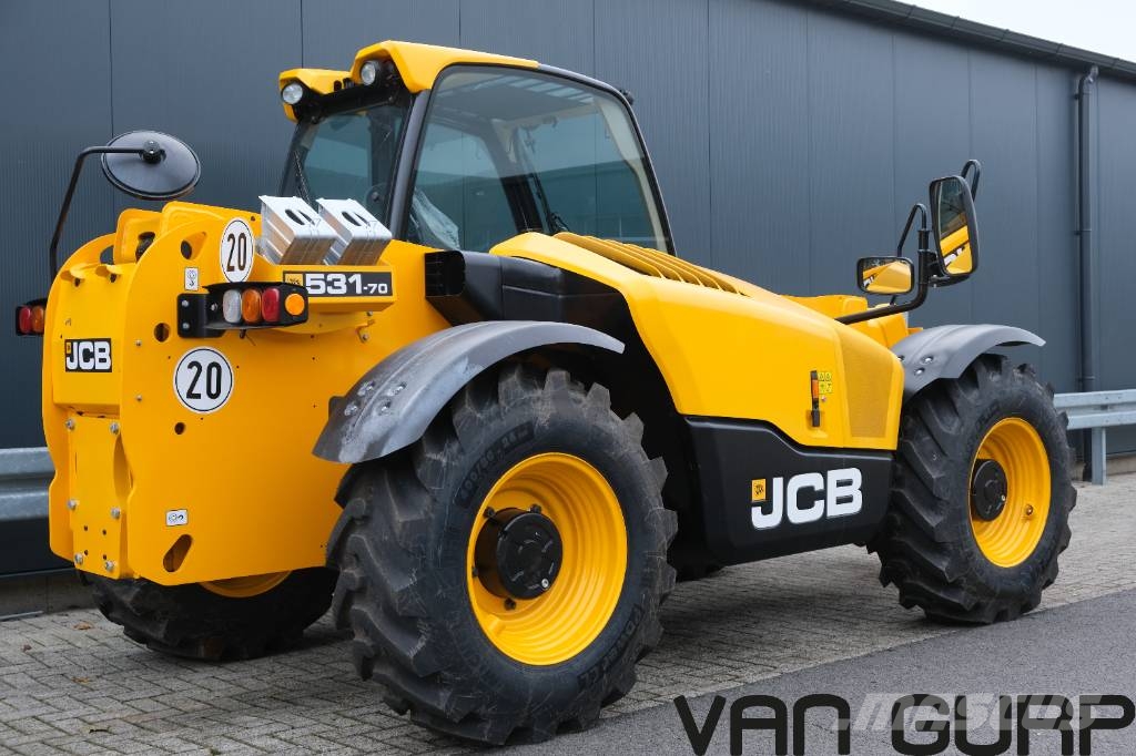 JCB 531-70 | 2024 | 158h | verreiker Teleskooplaadurid
