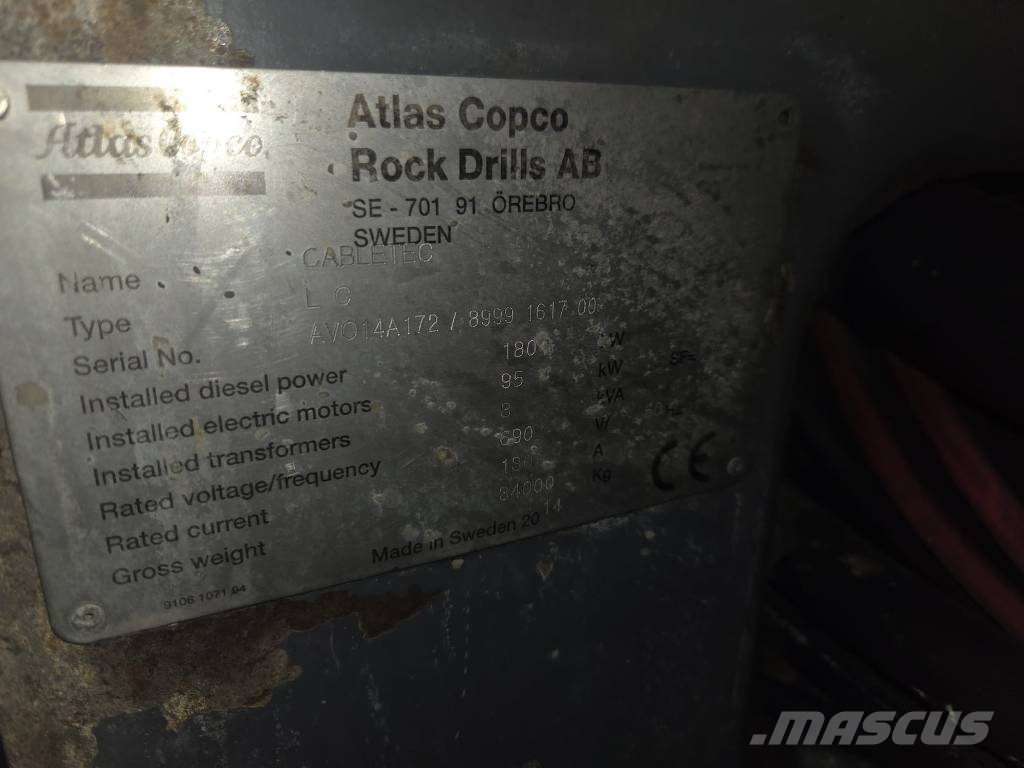 Atlas Copco Epiroc Cabletec L c Stroji za polaganje kablov