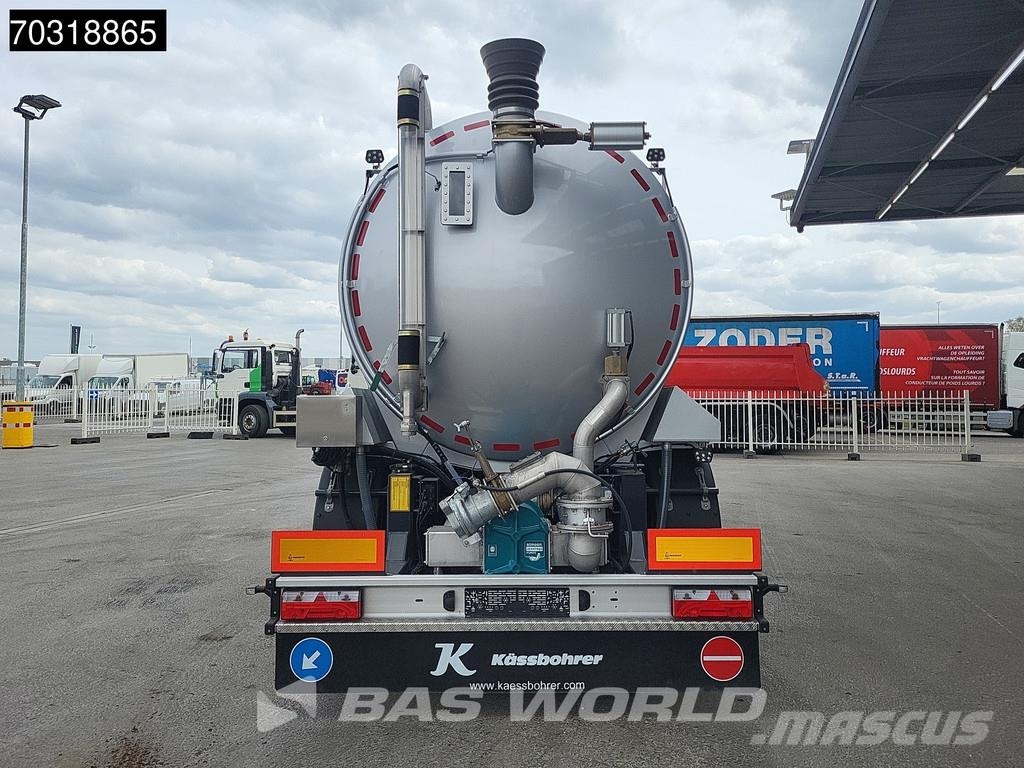Kässbohrer STN 3 axles Gülle Waste Liftachse Semirimorchi cisterna