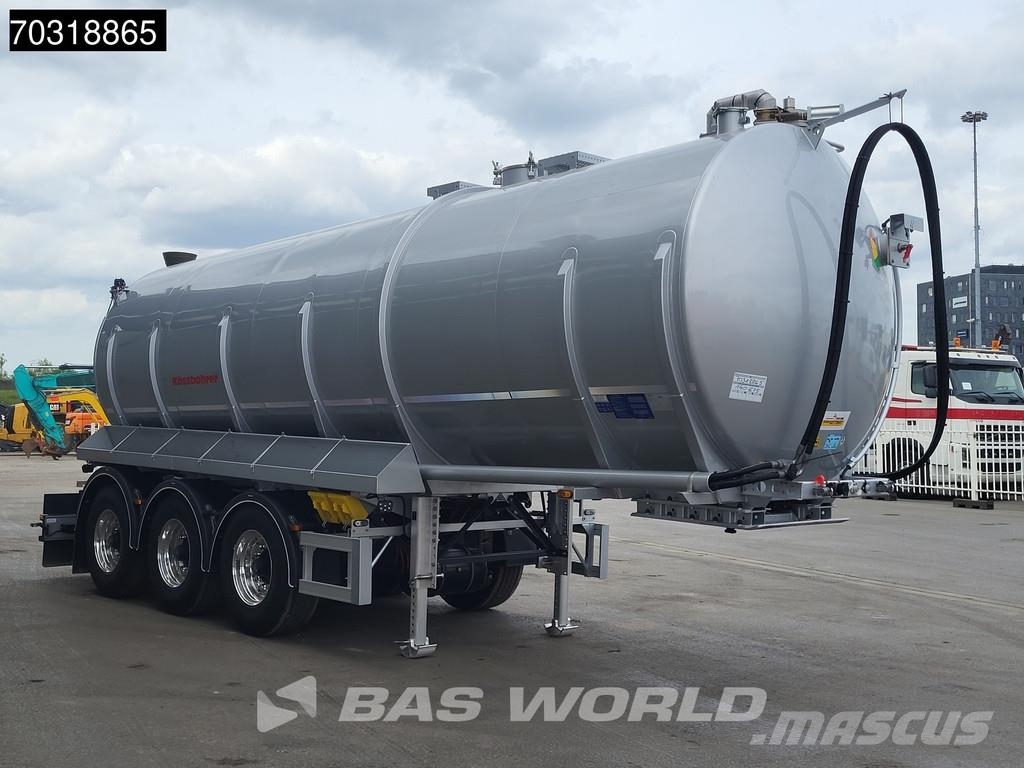 Kässbohrer STN 3 axles Gülle Waste Liftachse Semirimorchi cisterna