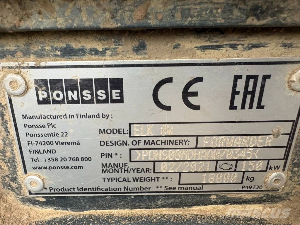 Ponsse Elk Forvarderi