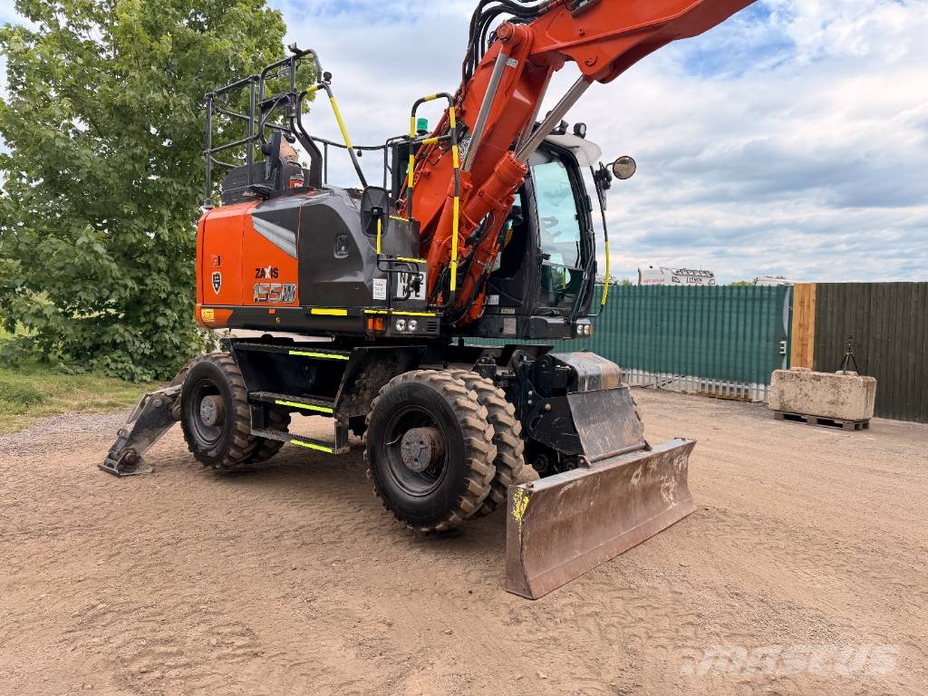 Hitachi ZX 155 W-7 Two Piece Boom Wheeled Excavator Εκσκαφείς με τροχούς - λάστιχα