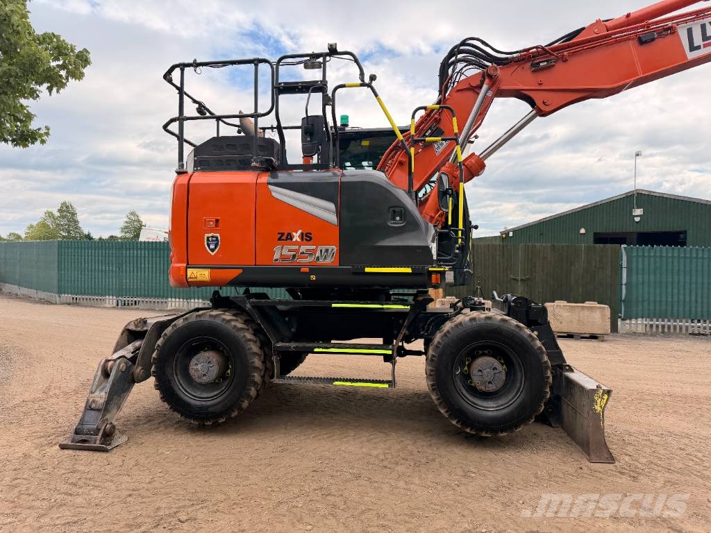 Hitachi ZX 155 W-7 Two Piece Boom Wheeled Excavator Εκσκαφείς με τροχούς - λάστιχα