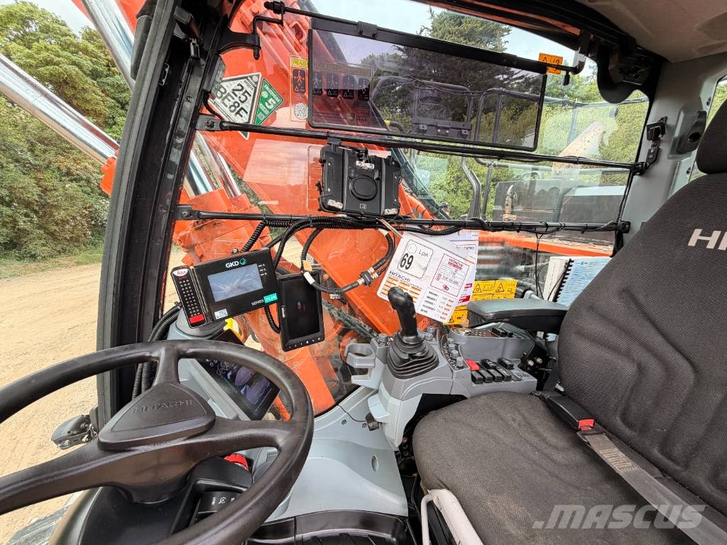 Hitachi ZX 155 W-7 Two Piece Boom Wheeled Excavator Εκσκαφείς με τροχούς - λάστιχα