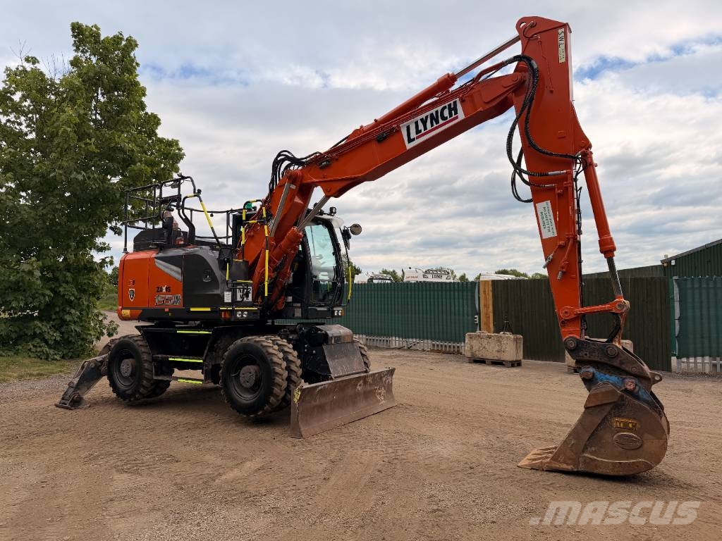 Hitachi ZX 155 W-7 Two Piece Boom Wheeled Excavator Εκσκαφείς με τροχούς - λάστιχα
