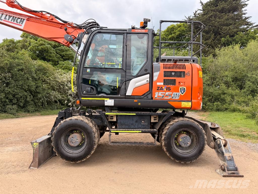 Hitachi ZX 155 W-7 Two Piece Boom Wheeled Excavator Εκσκαφείς με τροχούς - λάστιχα