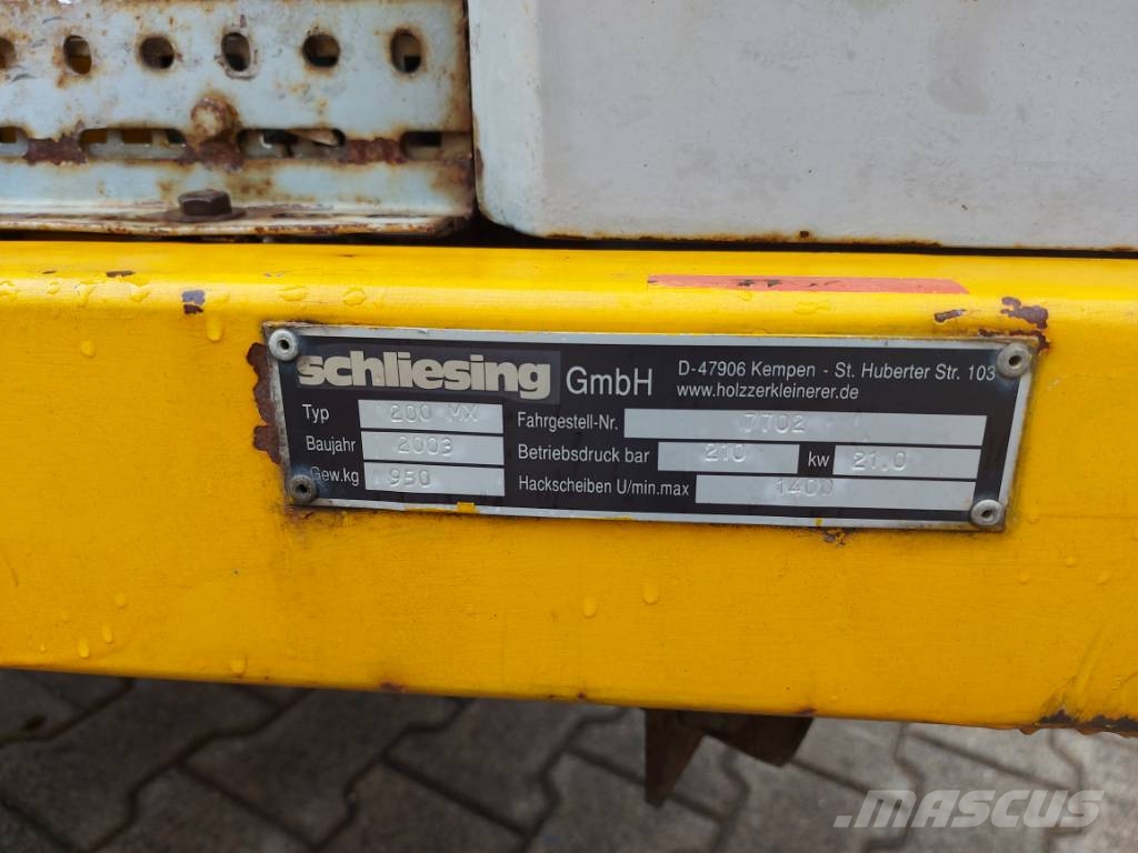 Schliesing 200 MX Fliskuttere