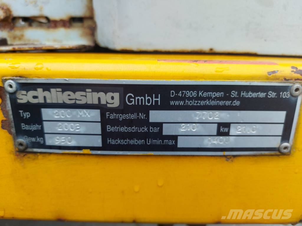 Schliesing 200 MX Fliskuttere