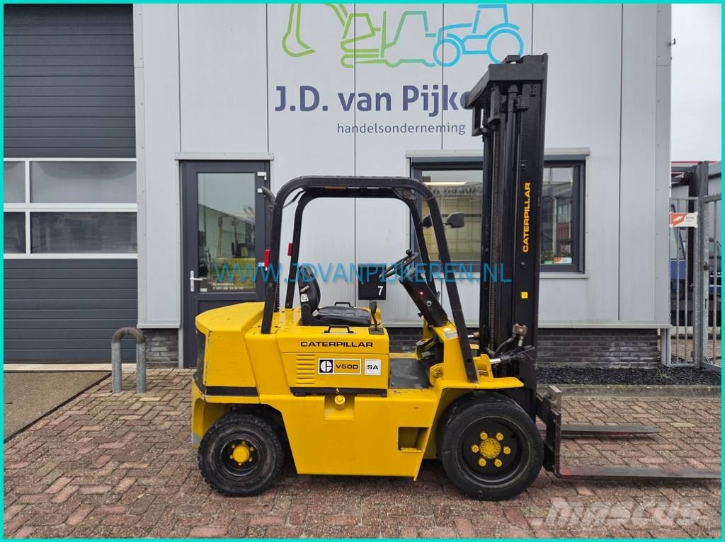 CAT V50DSA 2.5t diesel + 3the hydraulic valve Diiseltõstukid