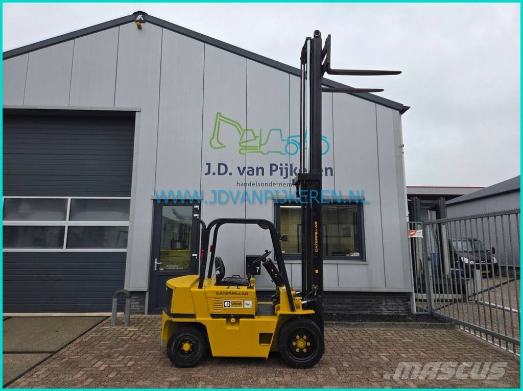 CAT V50DSA 2.5t diesel + 3the hydraulic valve Diiseltõstukid