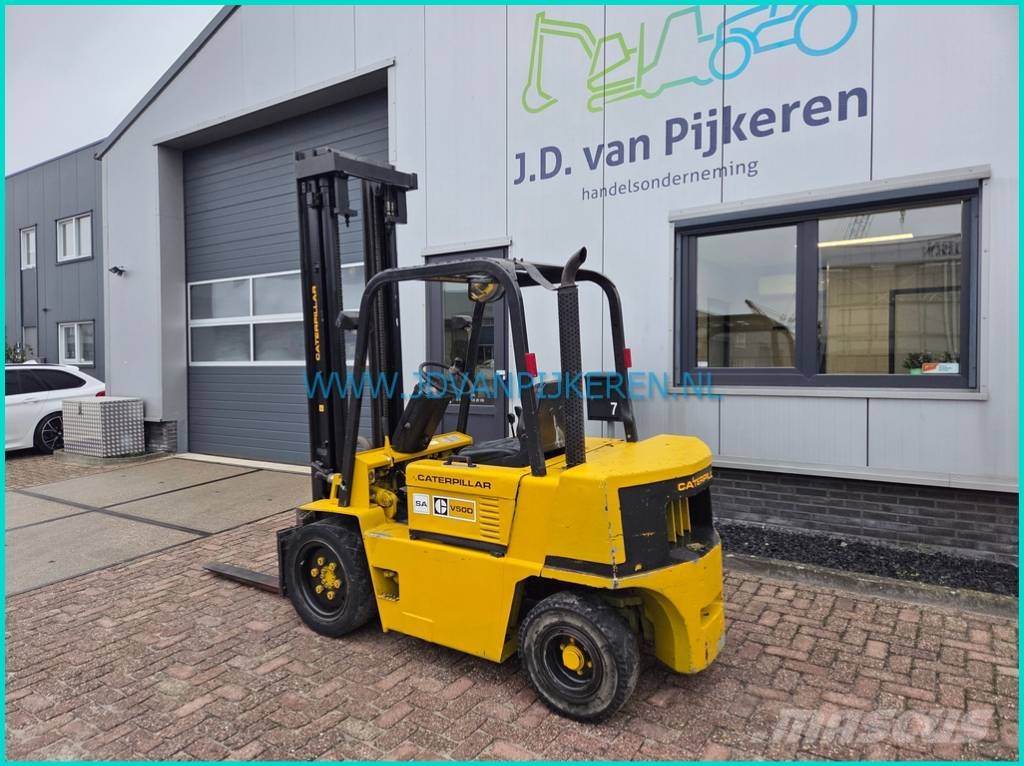 CAT V50DSA 2.5t diesel + 3the hydraulic valve Diiseltõstukid