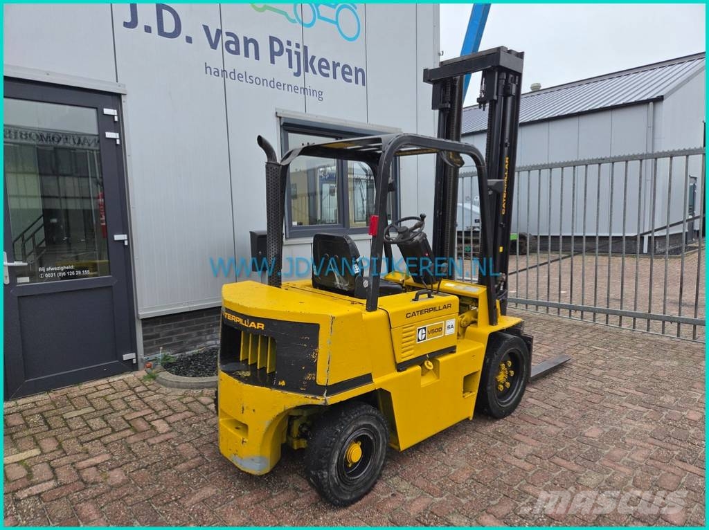 CAT V50DSA 2.5t diesel + 3the hydraulic valve Diiseltõstukid