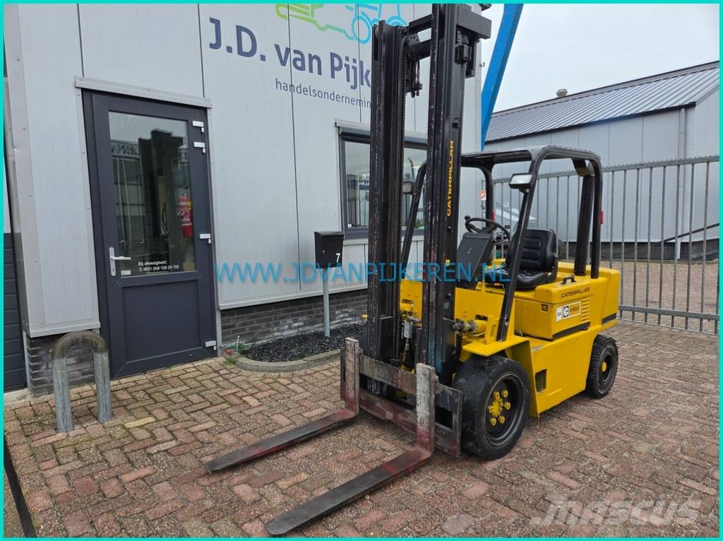 CAT V50DSA 2.5t diesel + 3the hydraulic valve Diiseltõstukid
