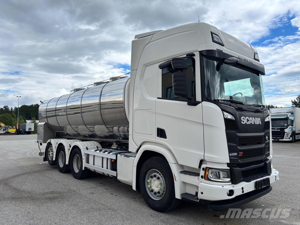 Scania R500 XT 8x4*4 EURO6 + RETARDER + 4 COMPARTMENTS 20 Automobilinės cisternos