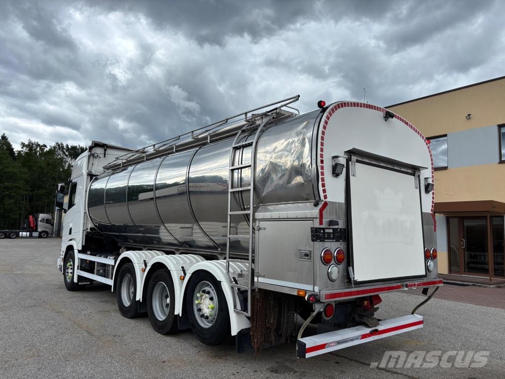 Scania R500 XT 8x4*4 EURO6 + RETARDER + 4 COMPARTMENTS 20 Automobilinės cisternos