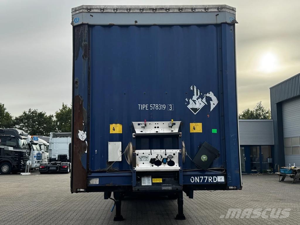 Krone Schuifzeil-Dak / SAF-Disc / Code XL / Huckepack نصف مقطورات بباب جانبي